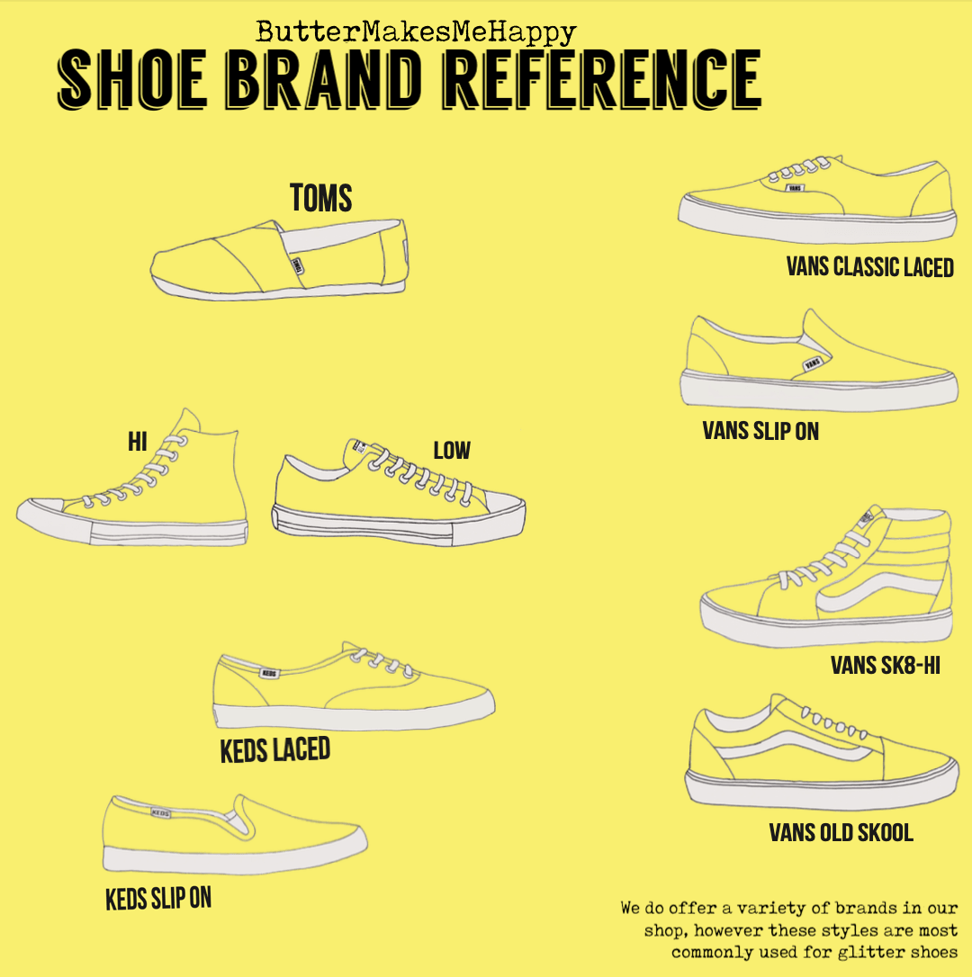 Pick Your Brand Sparkly Sneakers - ButterMakesMeHappy