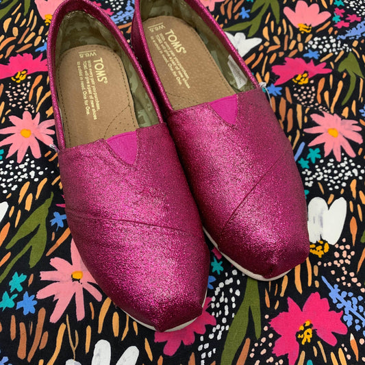Fuchsia Glitter Shoes - ButterMakesMeHappy