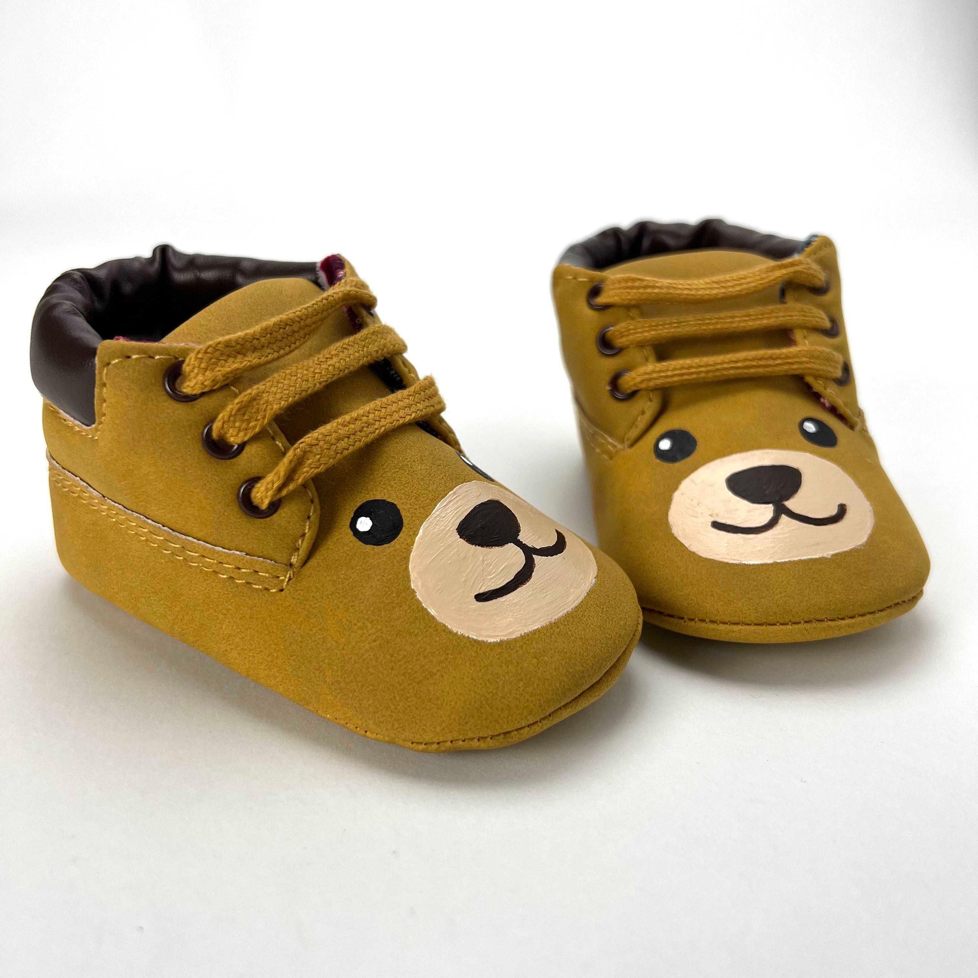 Teddy Bear Baby Boots