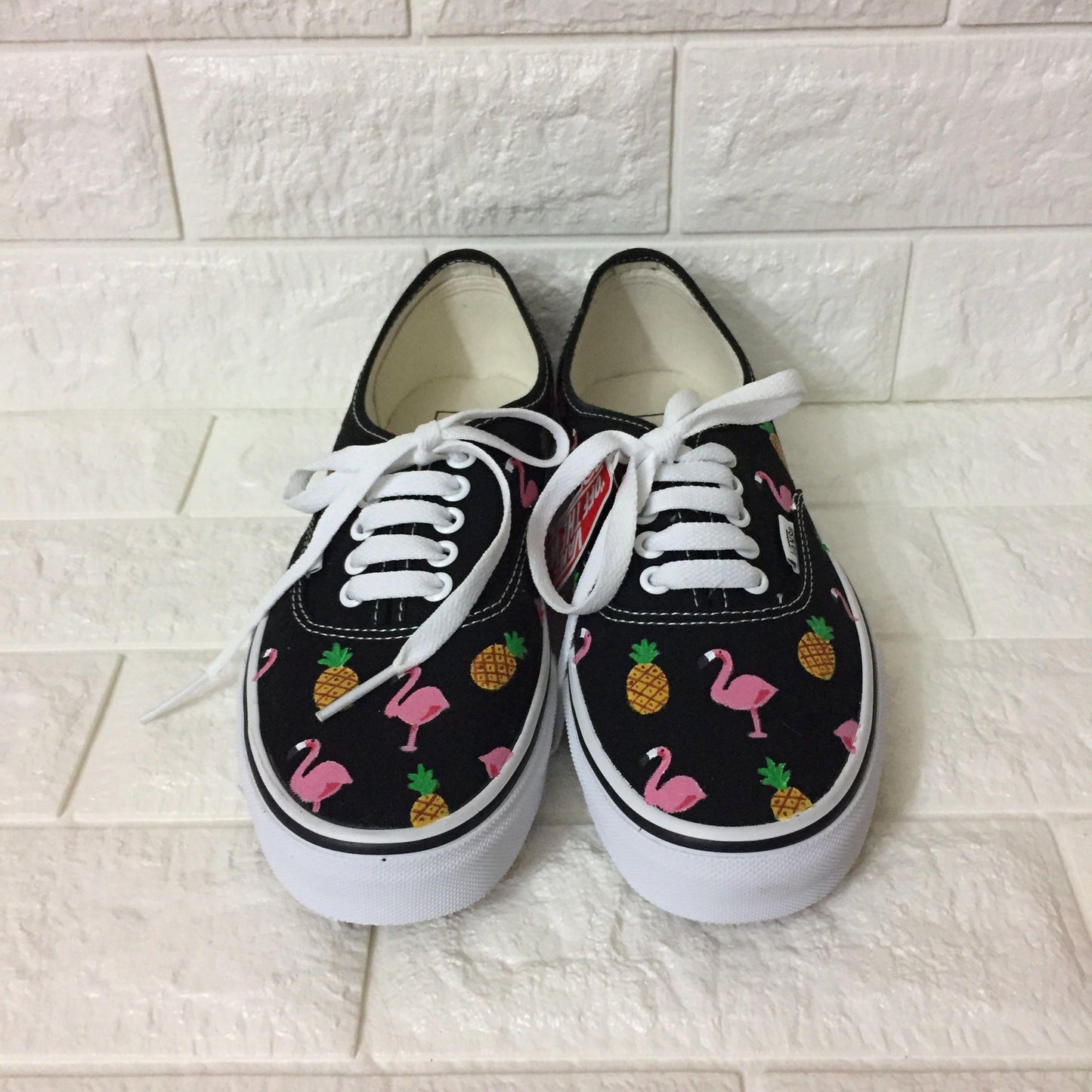 Pineapple & Flamingo Pattern Shoes