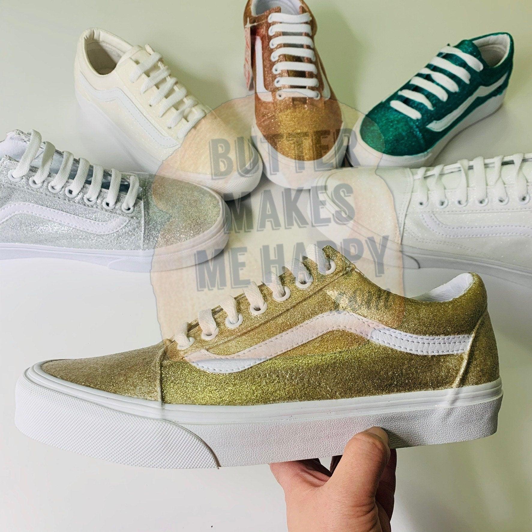 Pick Your Color - Sparkly Glitter Old Skool Vans - ButterMakesMeHappy