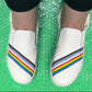 Pride Flag Striped Shoes
