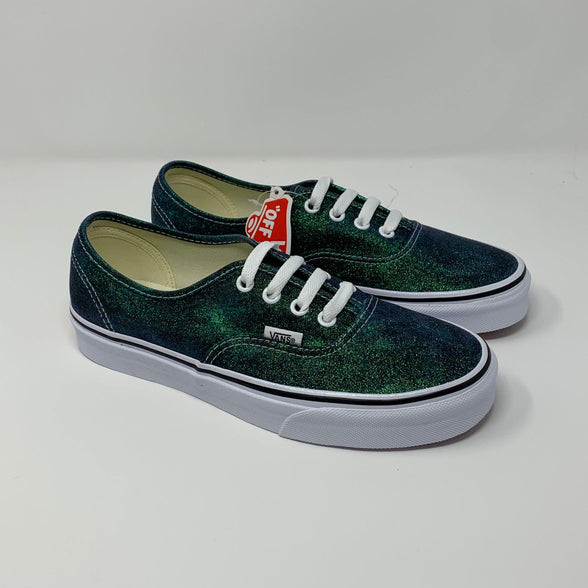 Emerald Glitter Vans - ButterMakesMeHappy