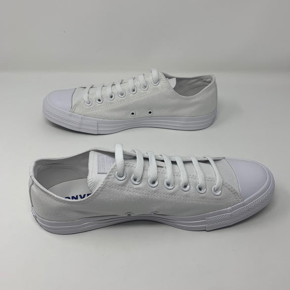White Glitter Converse - ButterMakesMeHappy
