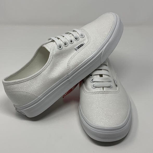 White Glitter Vans - ButterMakesMeHappy