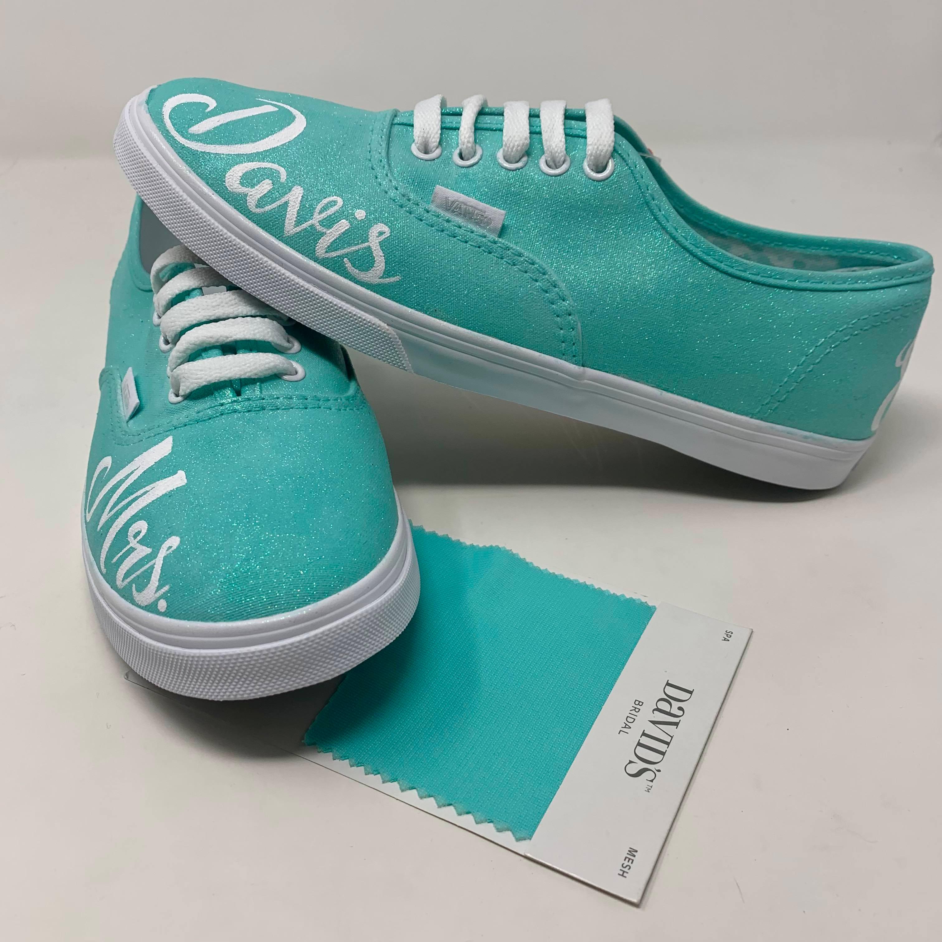 Tiffany blue outlet vans