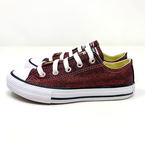 Wine Glitter Converse - ButterMakesMeHappy