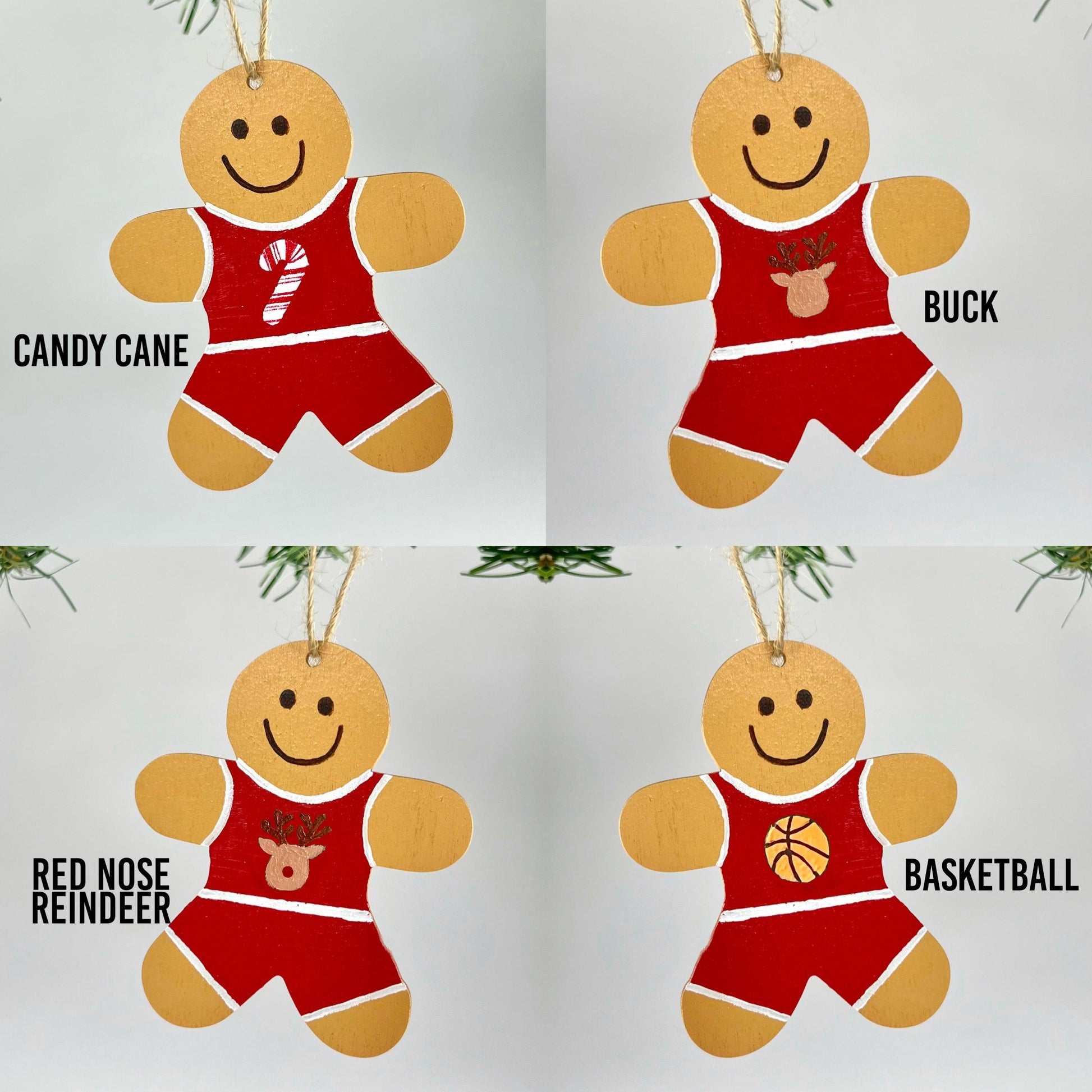Basketball Player Gingerbread Ornament