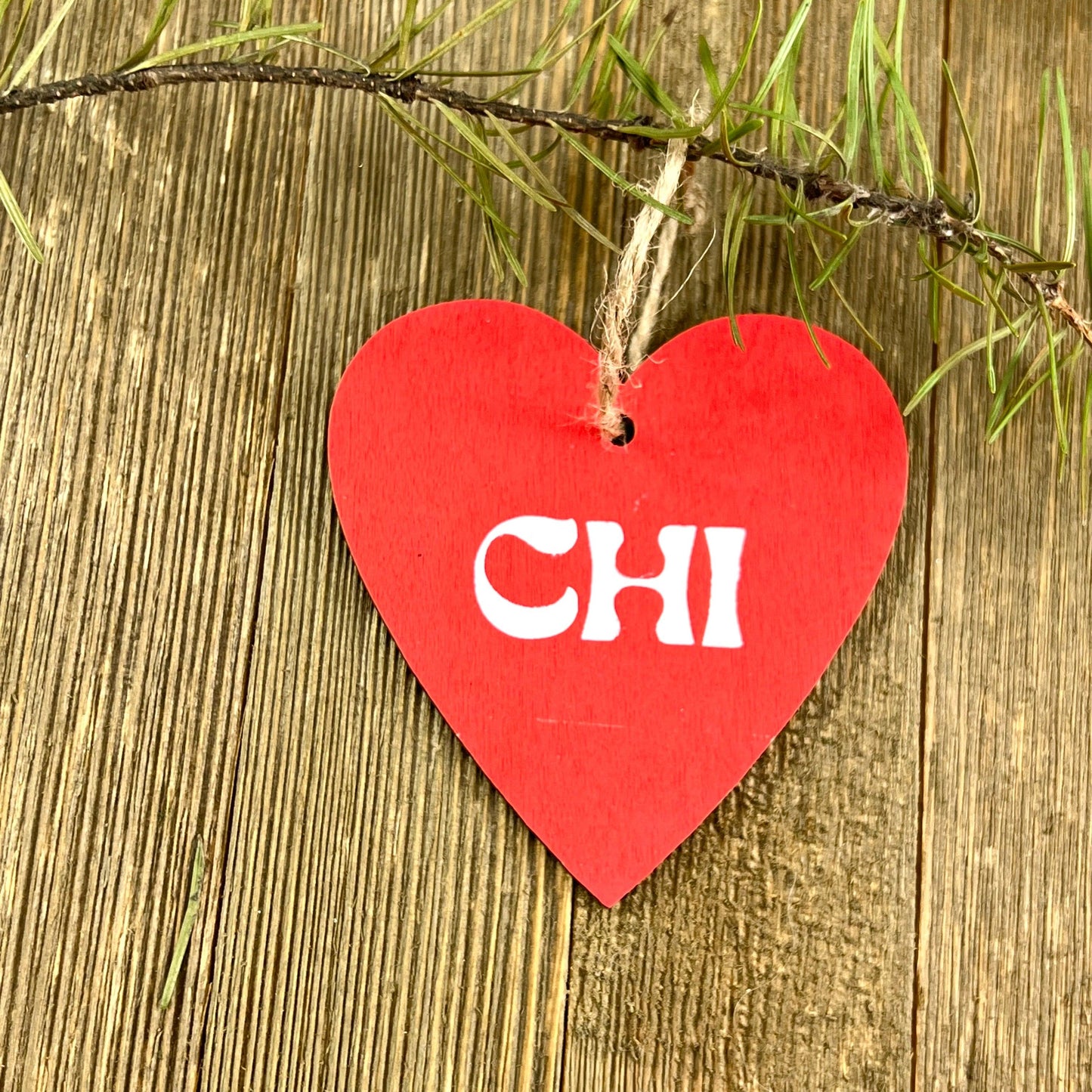 Chicago Chi Ornament