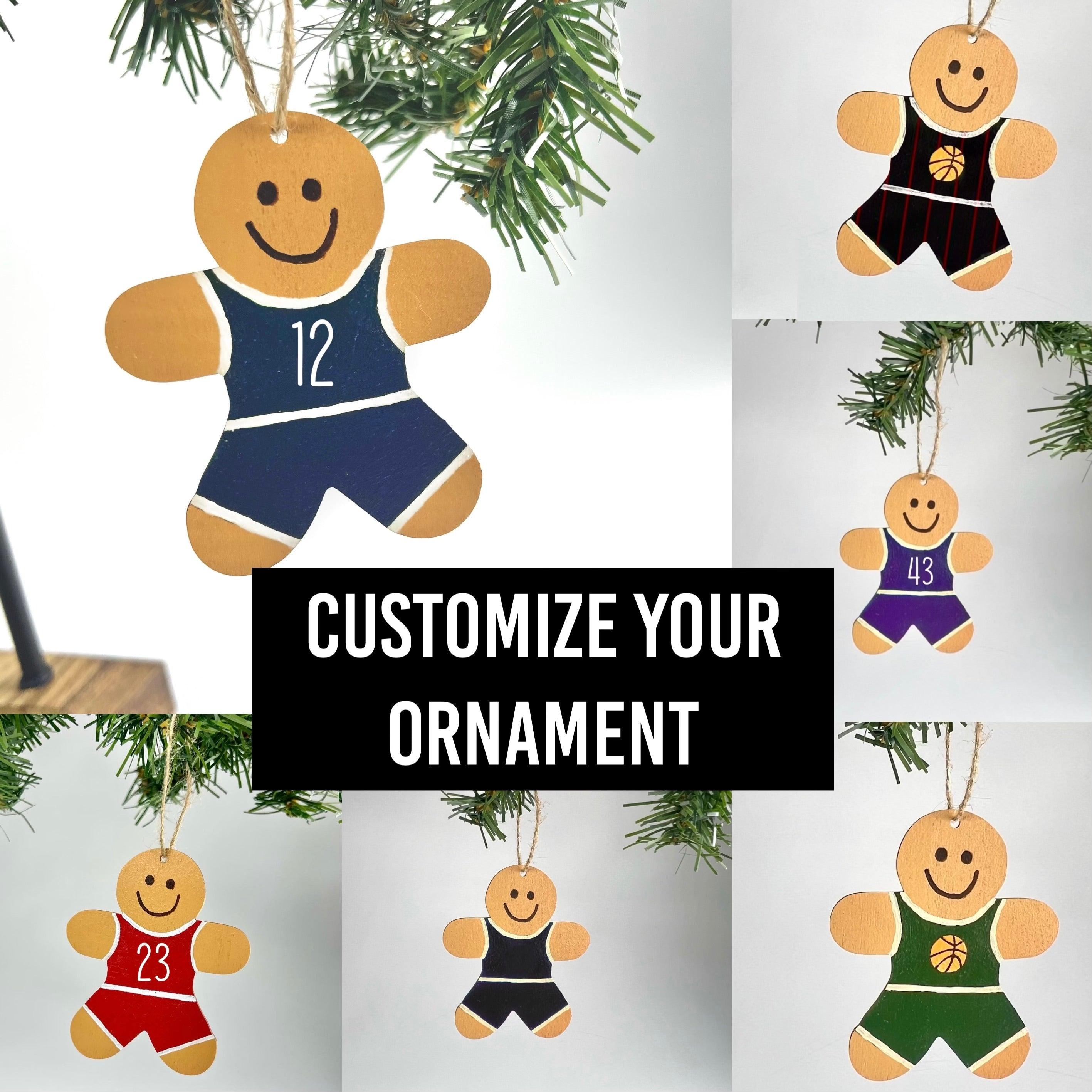 Family's Basketball Time - Personalized Photo Mica Ornament Customized Your Photo Ornament Christmas Gift For Family Members Basketball Playerss