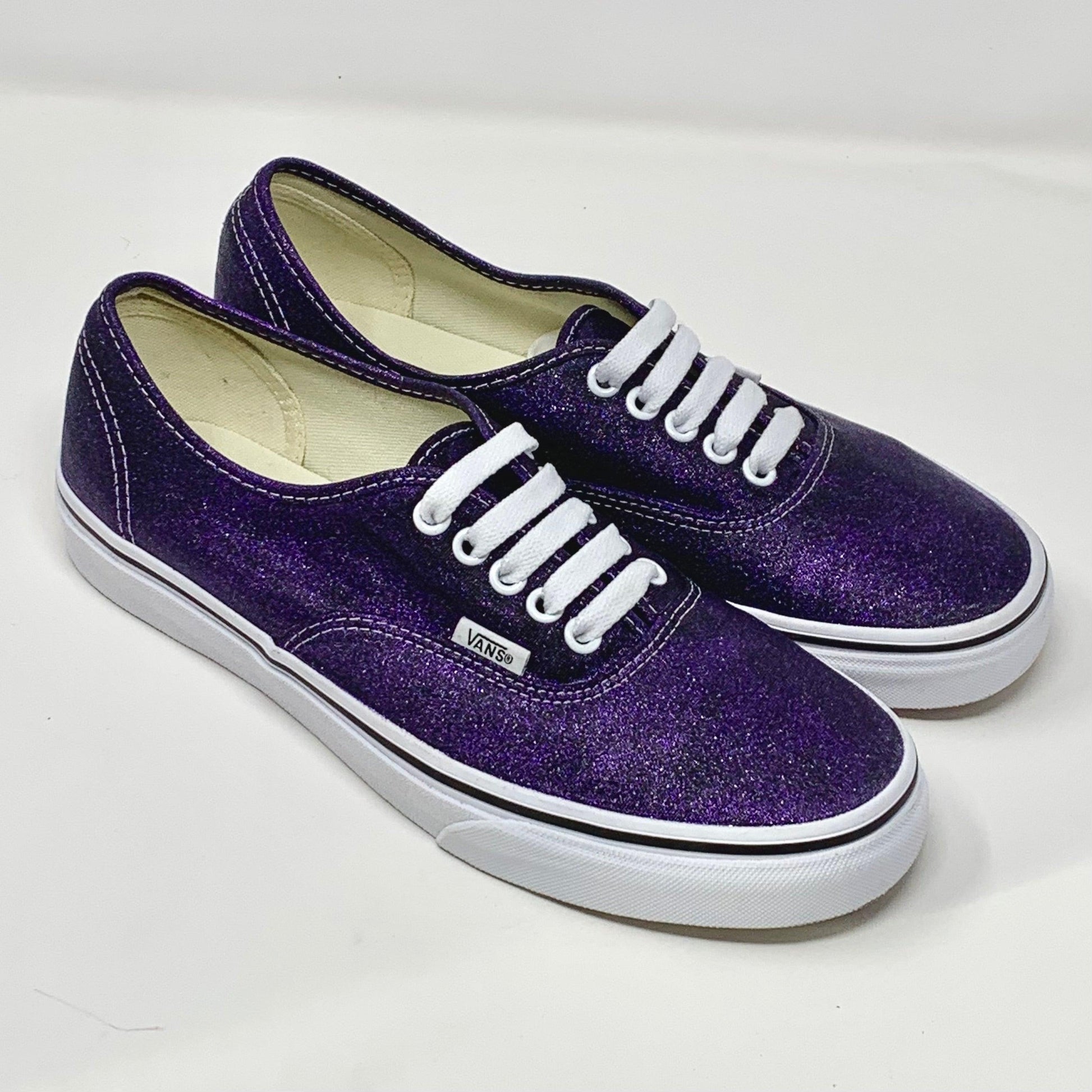 Sparkly purple vans Clearance