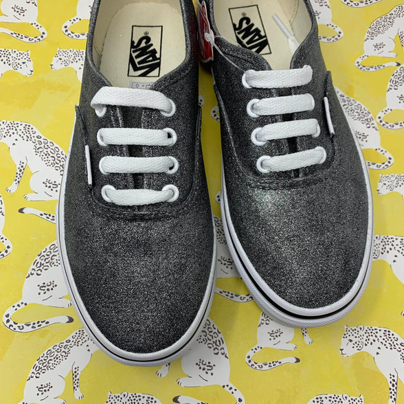 Charcoal Glitter Shoes-Shoes-ButterMakesMeHappy