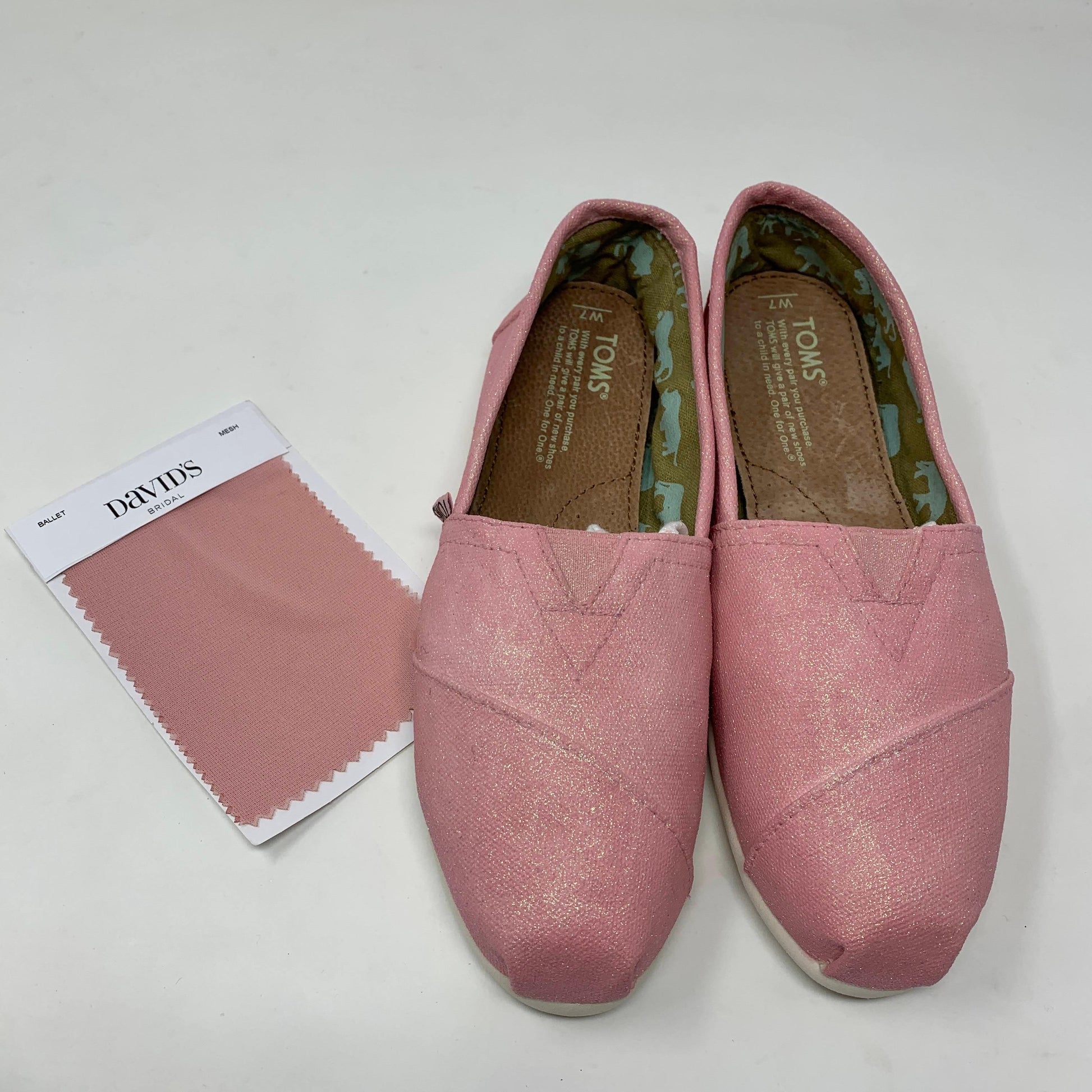 Dusty Rose Glitter Shoes - ButterMakesMeHappy