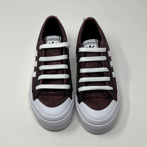 Adidas glitter burgundy Clearance