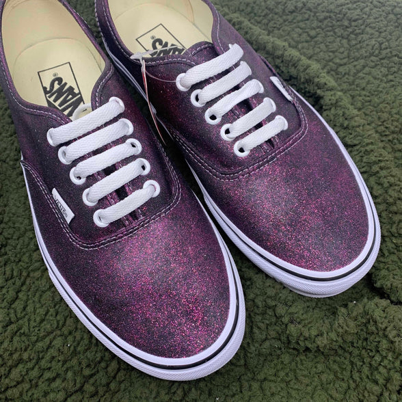 Plum Glitter Shoes - ButterMakesMeHappy