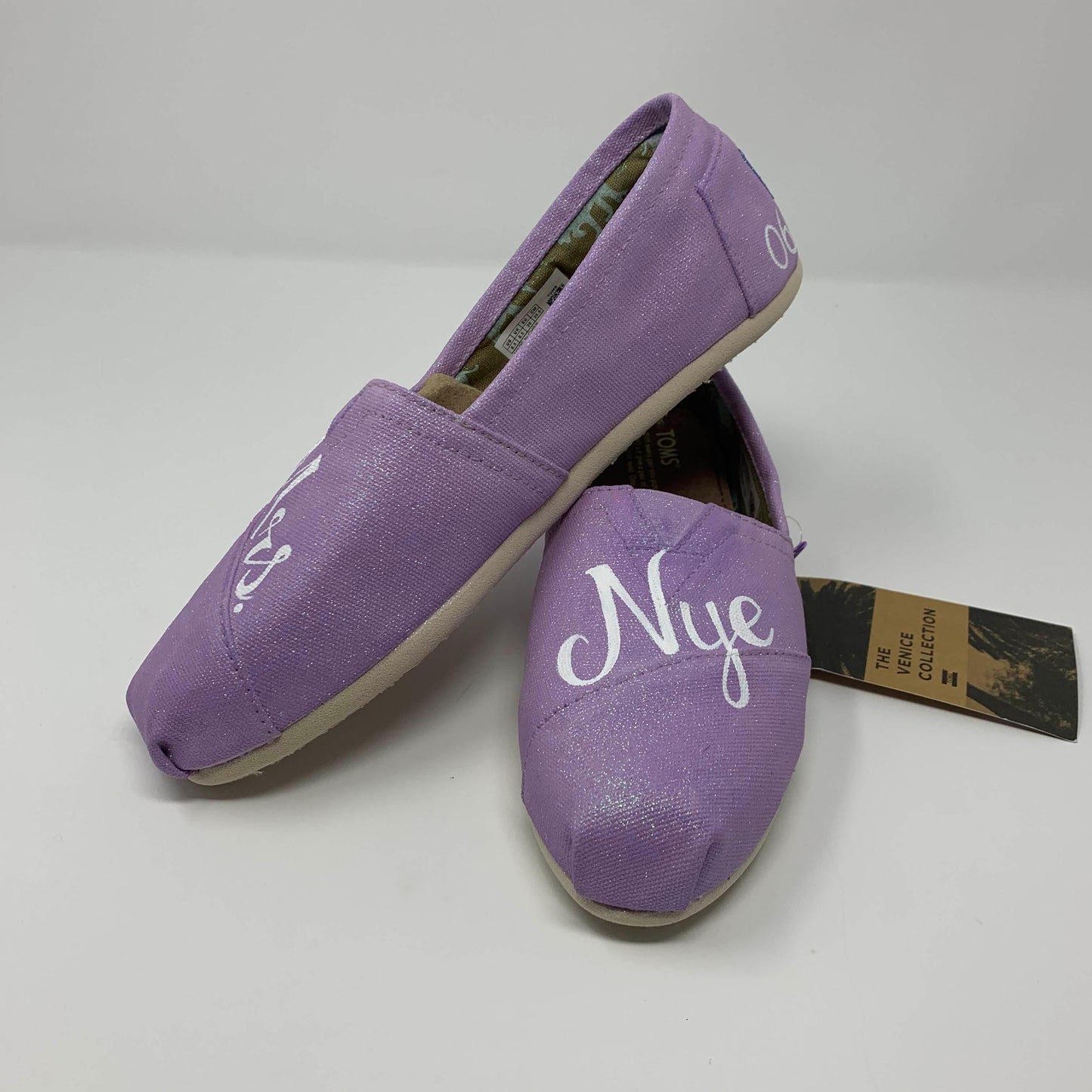 Mrs. Lavender Wedding Shoes