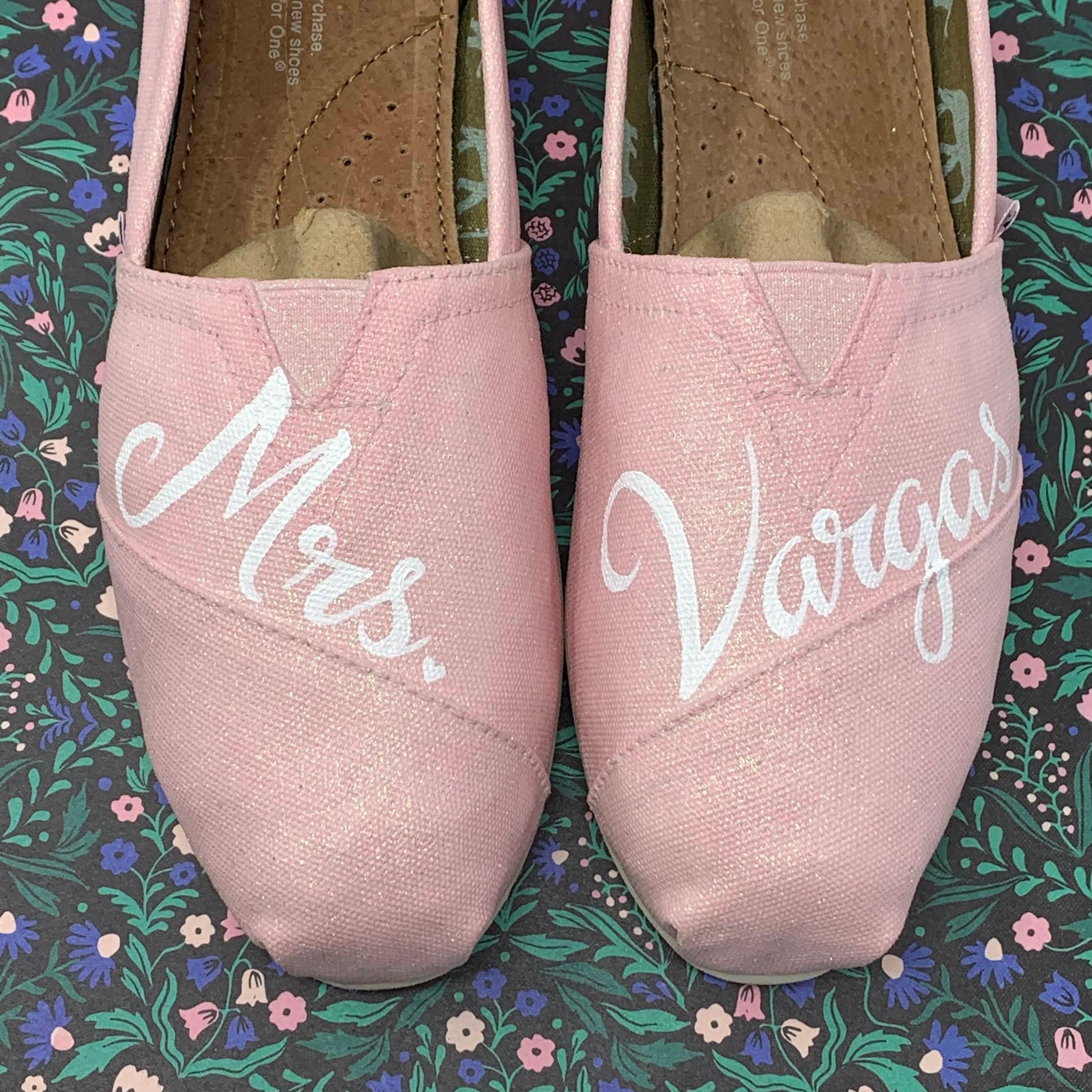 Light Pink Wedding Shoes