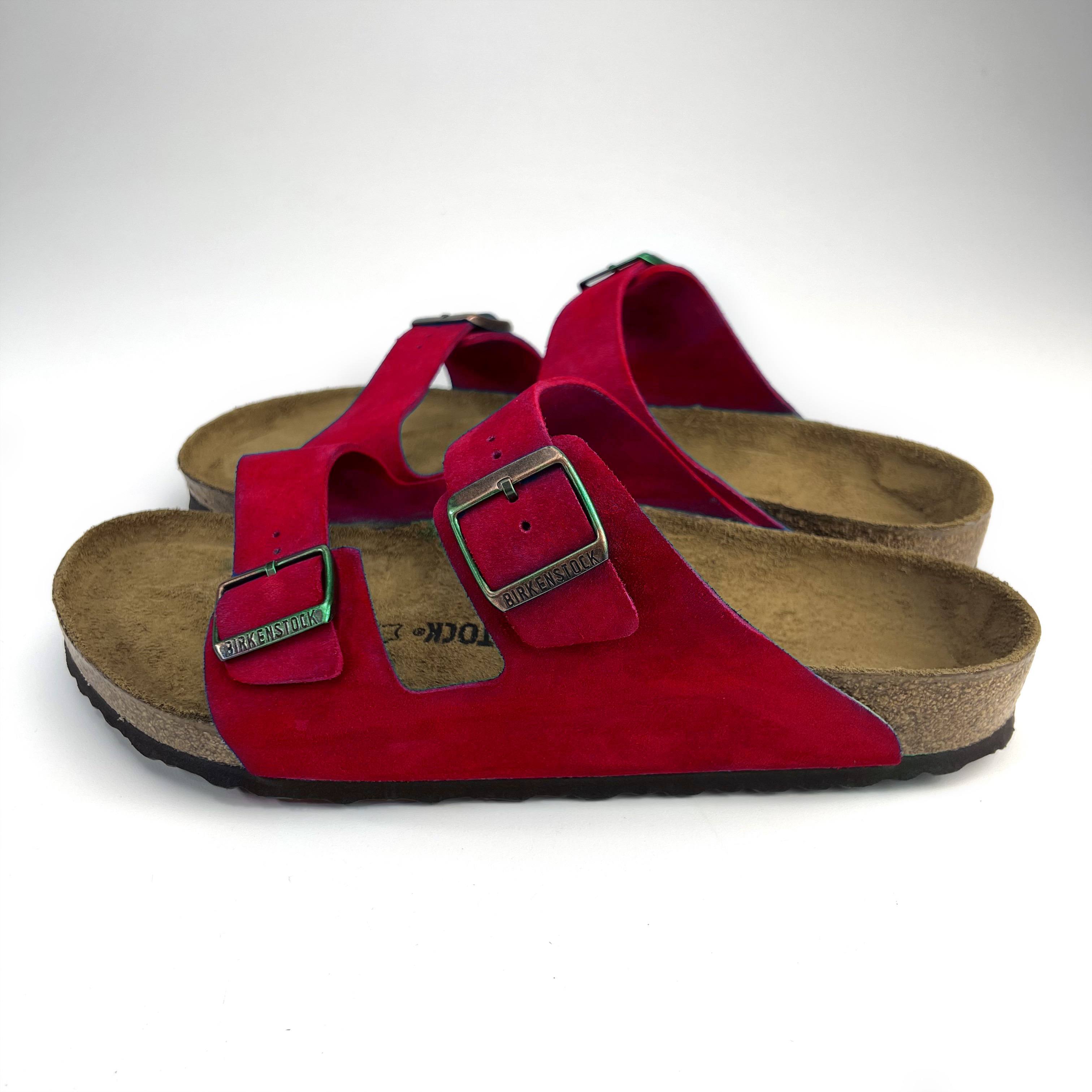 RARE Red Birkenstock Sandals ButterMakesMeHappy