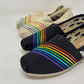 Striped Rainbow Shoes