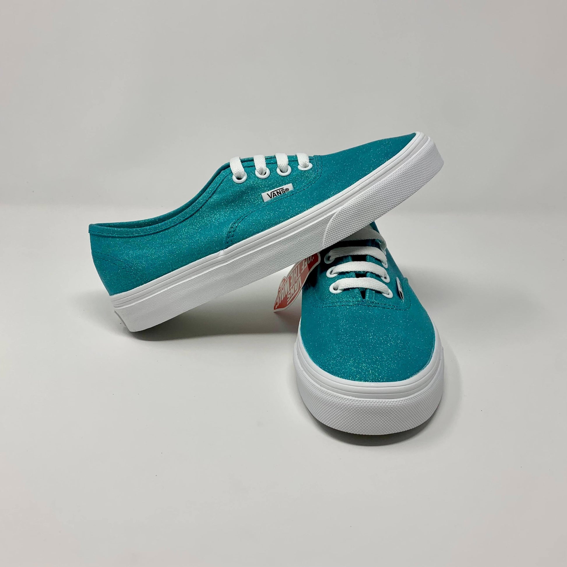 Teal Glitter Shoes - ButterMakesMeHappy