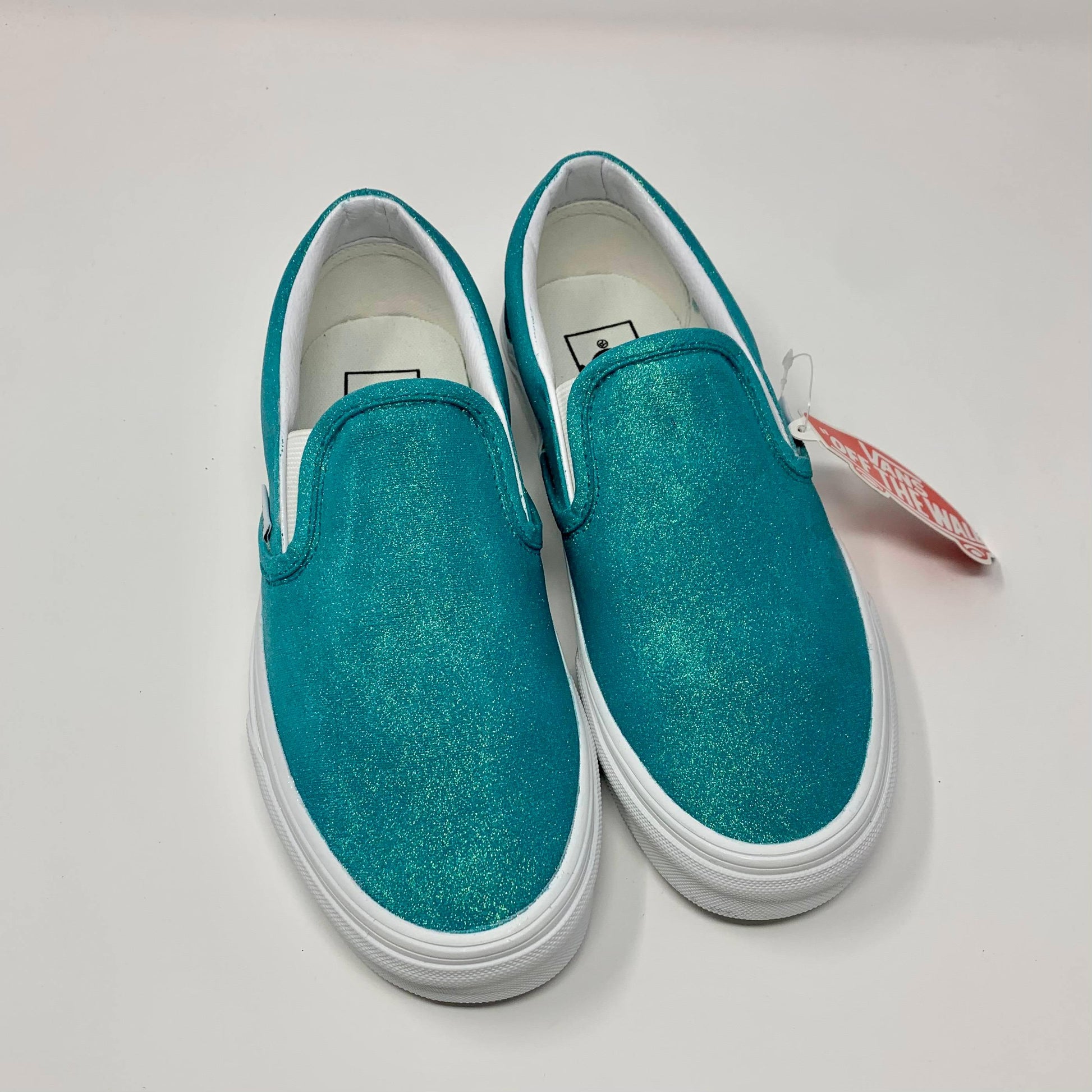 Teal Glitter Shoes - ButterMakesMeHappy