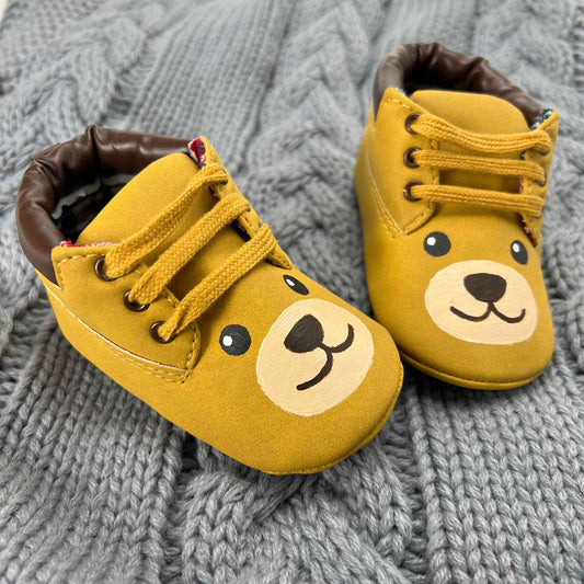Teddy Bear Baby Boots