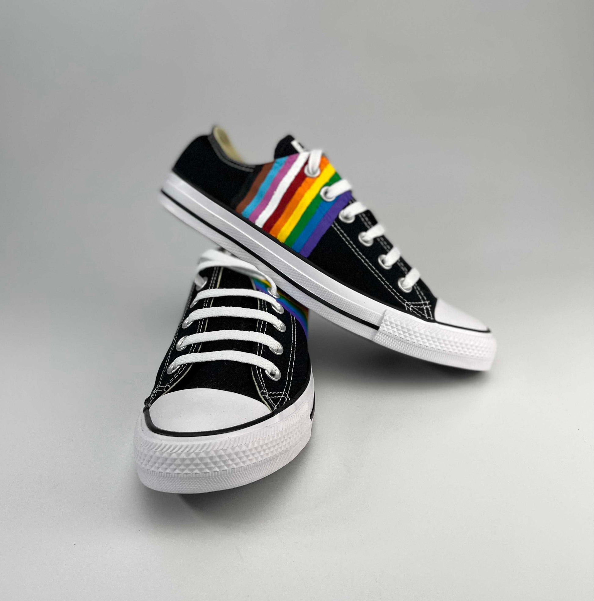 New Flag Pride Striped Sneakers