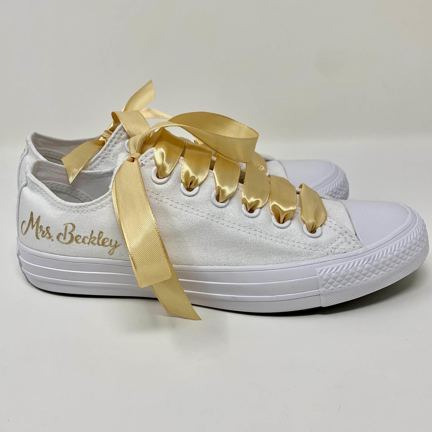 Simple Personalized Wedding Shoes-Shoes-ButterMakesMeHappy