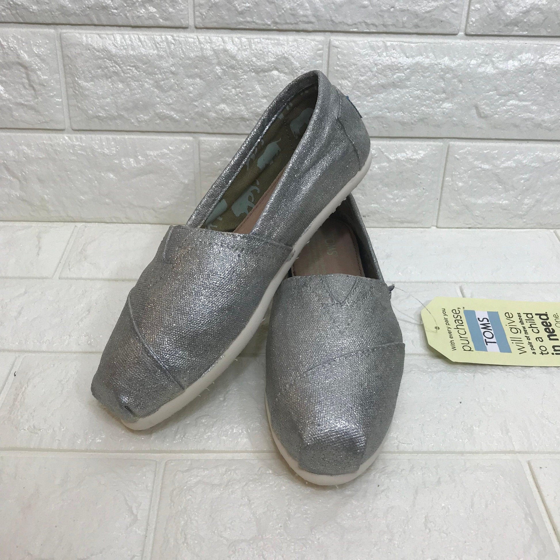 Silver Glitter Shoes - ButterMakesMeHappy