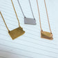 Pennsylvania State Silhouette Necklaces in 3 different colors: Gold, Silver & Rose Gold