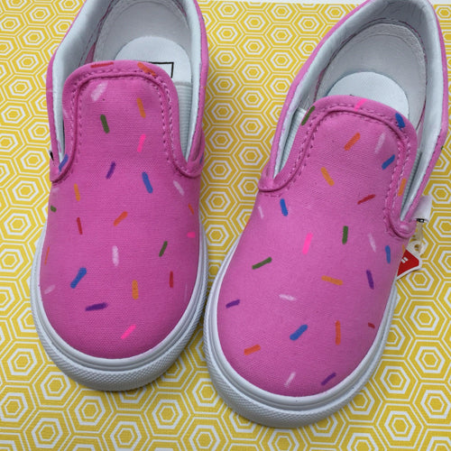 Vans sprinkle shoes toddler Clearance