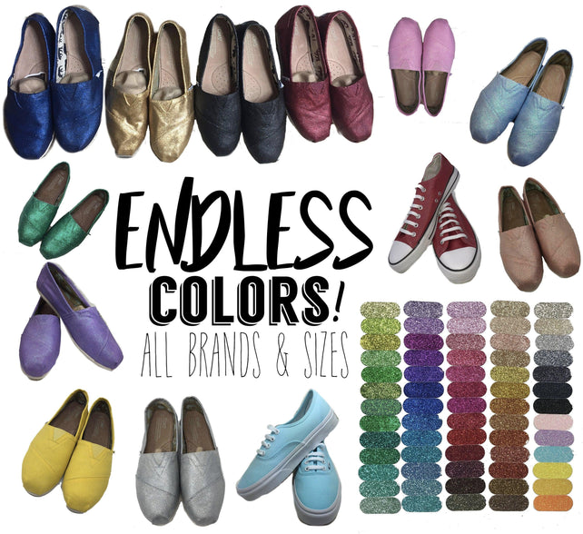 Pick Your Brand Sparkly Sneakers - ButterMakesMeHappy