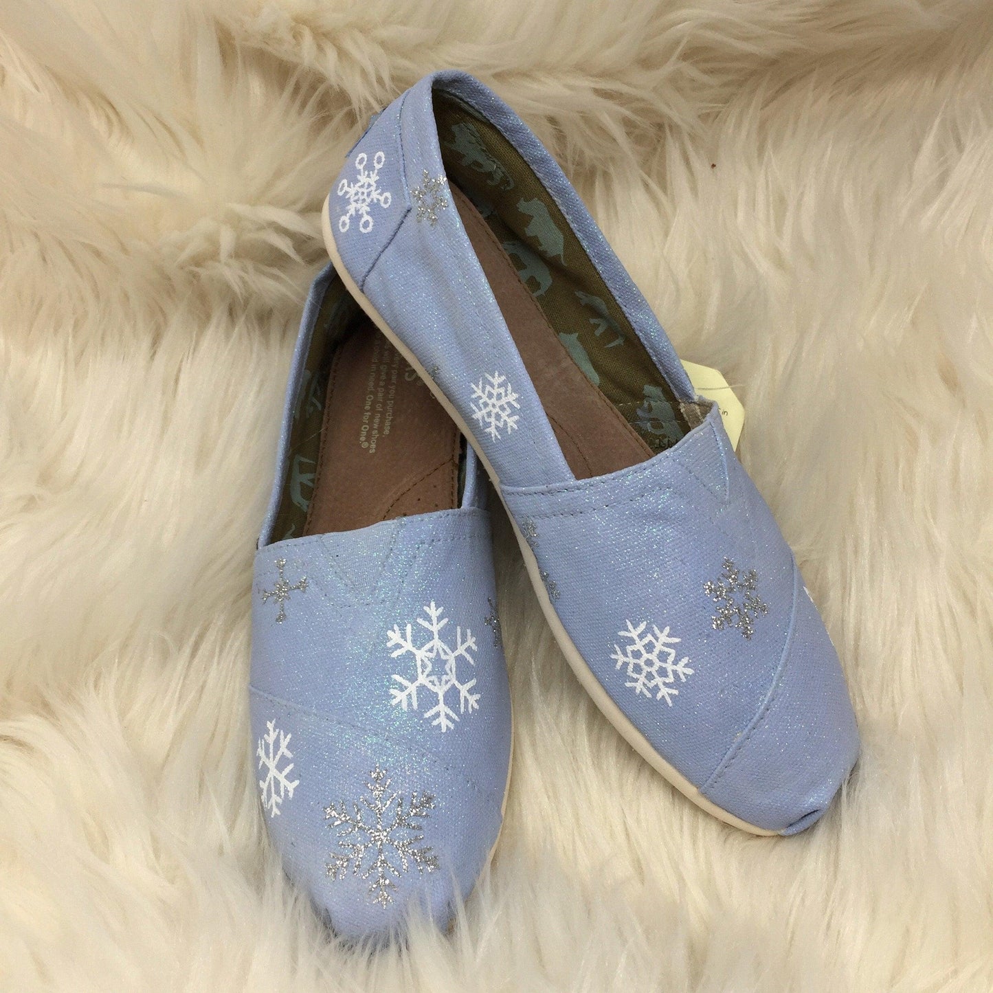 Snowflake Glitter Shoes