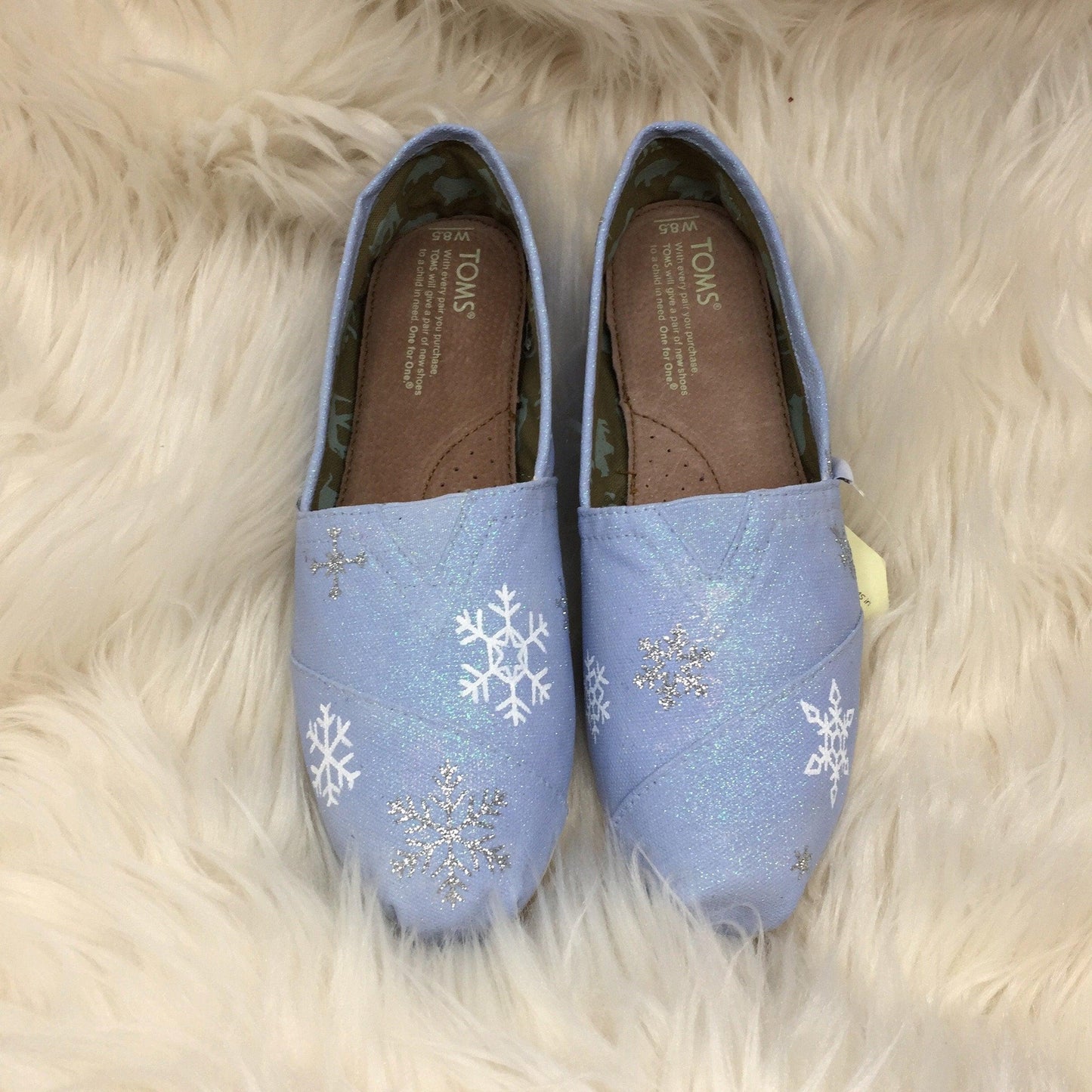 Snowflake Glitter Shoes