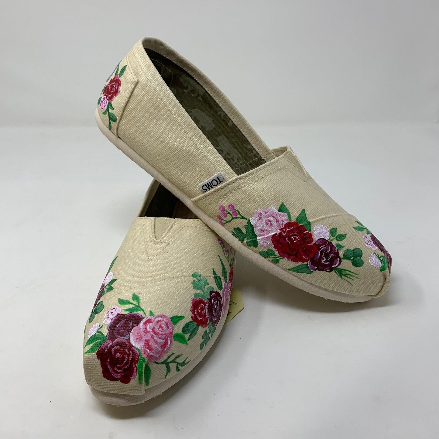 Custom Floral Shoes-Shoes-ButterMakesMeHappy