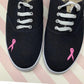 Ribbon Awareness Sneakers-Shoes-ButterMakesMeHappy