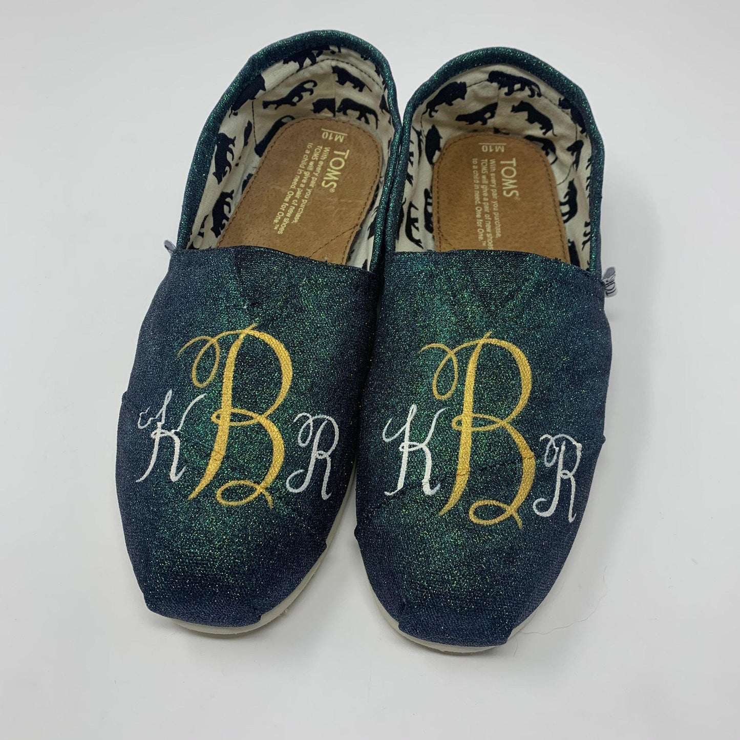 Monogram Shoes with Custom Colors