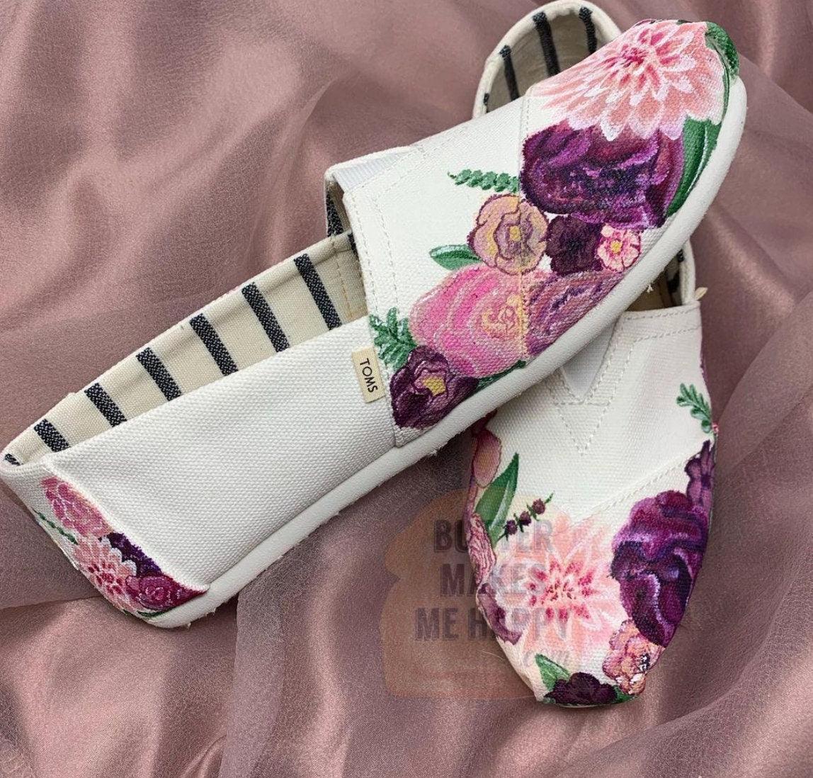 Floral Wedding Shoes