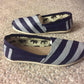 Custom Striped Shoes-Shoes-ButterMakesMeHappy